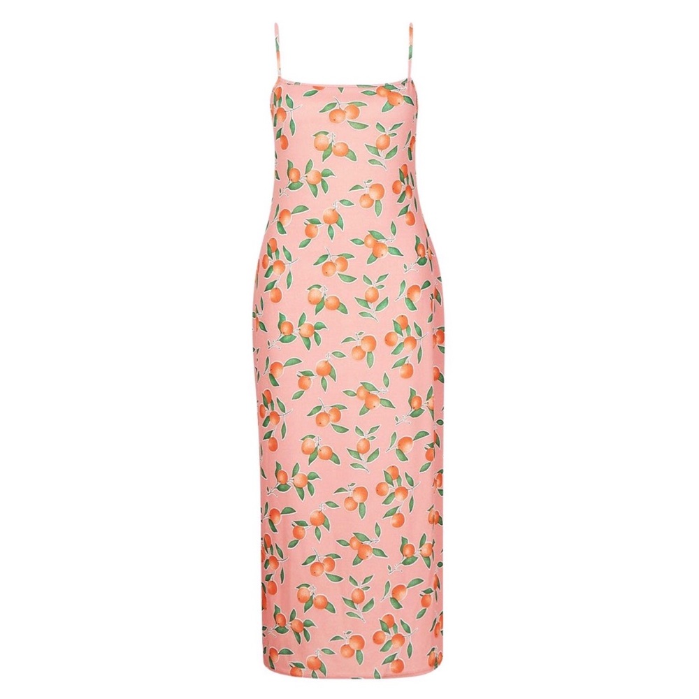 ๐๐ Fruit Print Maxi Dress - Picture 2 of 4